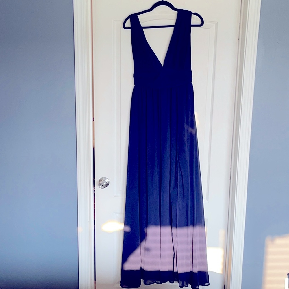 Lulus Dark Blue Evening Gown
